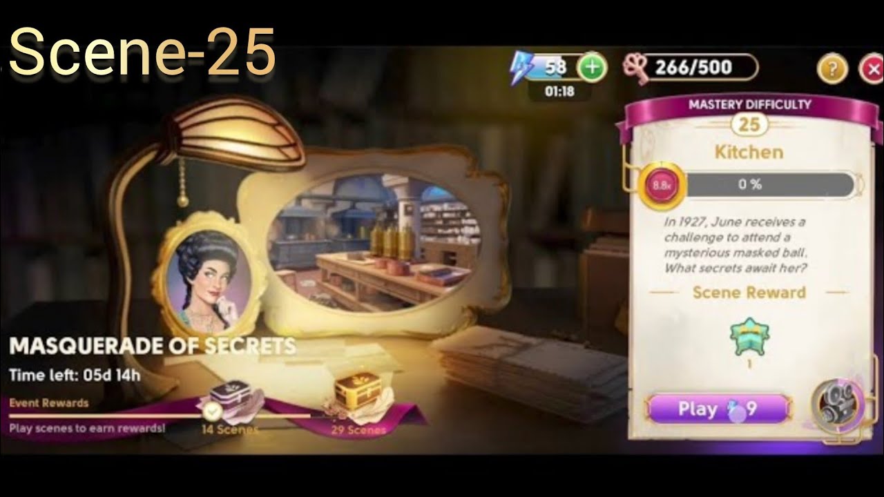 June's Journey Secrets 19 Scene 25 Kitchen Word Mode 4k - YouTube