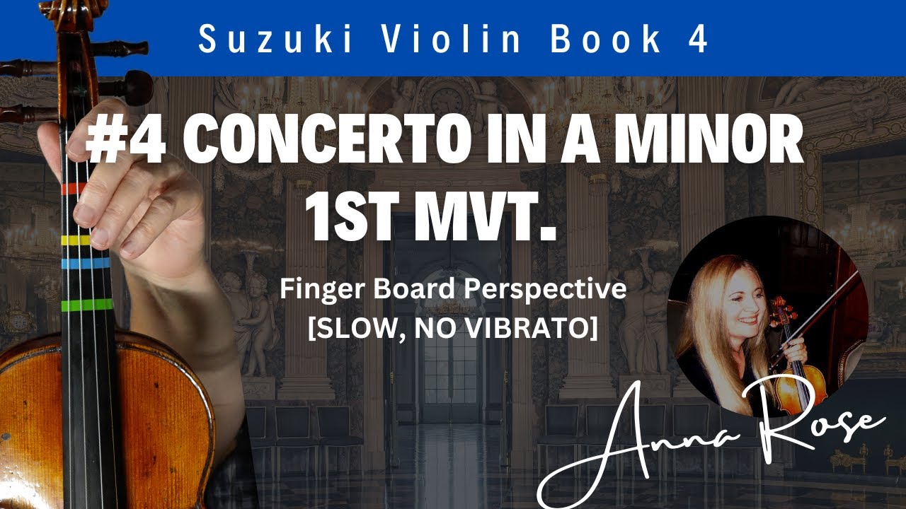 Concerto in A Minor 1st Movement Vivaldi | Suzuki Violin Book 4