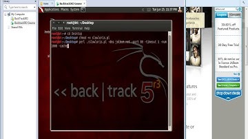 DDos attack with backtrack5R3
