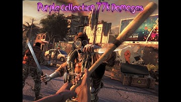 🟣Dying light Purple Collection🟣 77k Damages EU+US PS4
