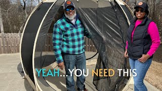 The MOST HONEST Review: Alvantor Instant Pop Up Screen Tent| How-to Setup & Take Down| Camping Tool