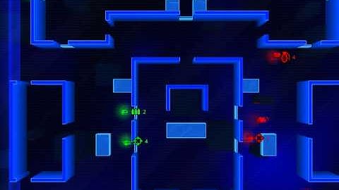 Frozen Synapse: DaftPun (green) vs Konichi (red) - Extermination