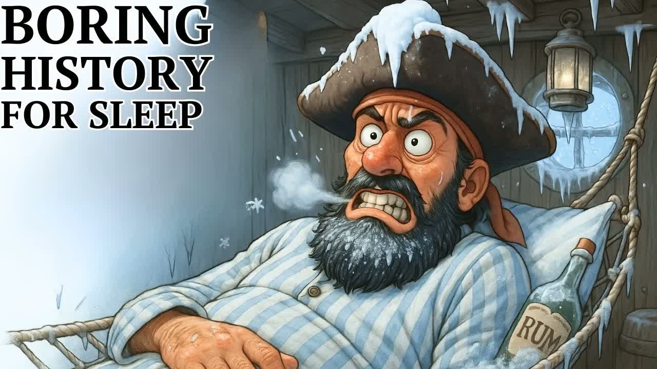 How Did Pirates Have Best Sleep on Medieval Ships During The Coldest Night Winters ｜Relaxing His