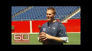 '60 Minutes' archives: How far can Tom Brady throw a football?