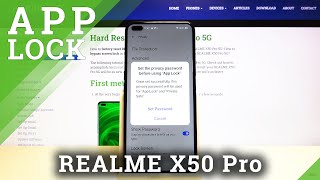 How to Set Up Lock on Apps in Realme X50 Pro – Use Application Lock screenshot 5