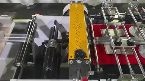 Fully Automatic Middle Bottom Seal Bag Making Machine