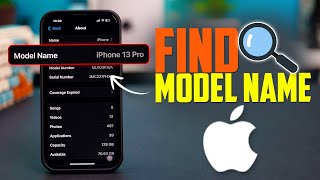 How to Find Model Name or Serial Number on iPhone | Check iPhone Details Easily