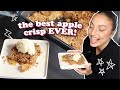 the best vegan apple crisp recipe OF ALL TIME! 🍎