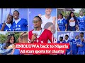 ENIOLUWA BACK FROM TANZANIA 🇹🇿 WHILE HE ORGANIZED AN ALL STAR CHARITY EVENT IN LAGOS #viral #trend