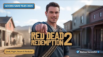 Red Dead Redemption 2 opslagbestandslocaties 2025 (Dodi, FitGirl, Steam & Rockstar)
