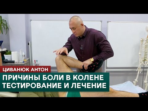 Причины боли в колене. Тестирование и лечение. Прикладная кинезиология. Циванюк Антон