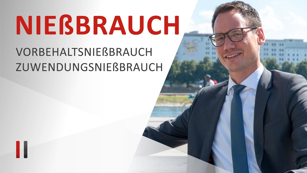 Update Nießbrauch: Erbschaftsteuer + Einkommensteuer sparen mit Vorbehaltsnießbrauch \u0026 Zuwendungsnießbrauch