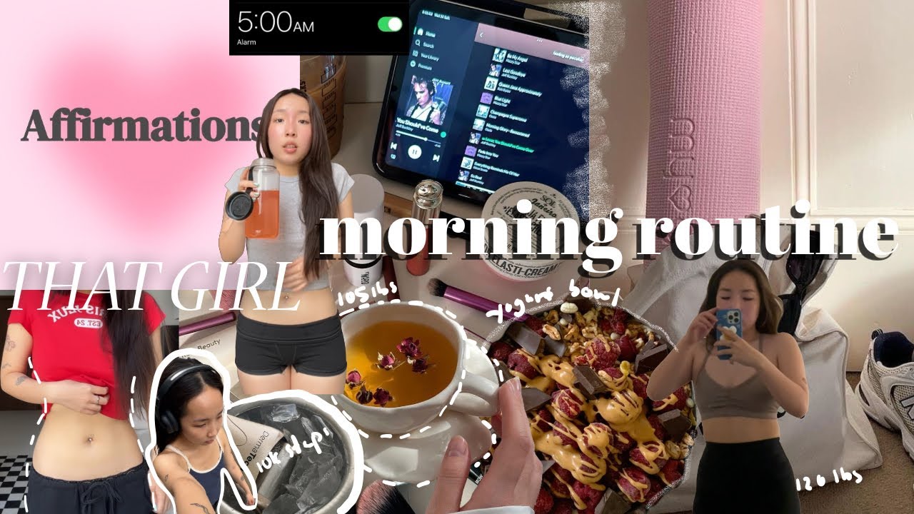 Lock In Morning Routine my 5AM morning routine | life-changing healthy habits, tips to lock in ...