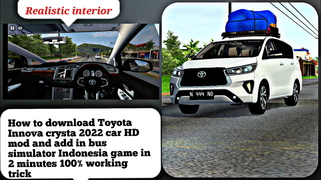 9300 Innova Car Mod Bus Simulator Indonesia  Best HD