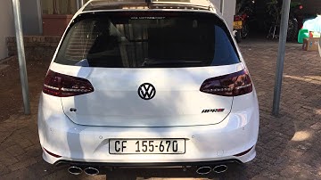 Golf 7 R ECS Tuning hatch pop kit