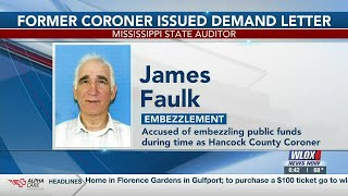 Former Hancock County coroner indicted on charges of embezzlement, altering records