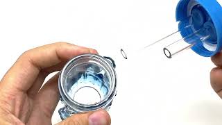 Review of 4.5" Glass Jar Design Oil burner Bubbler Pipe