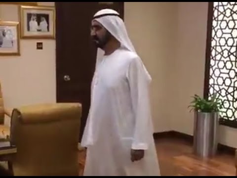زيارة الشيخ محمد تطيح ب 9 قيادات في بلدية دبي