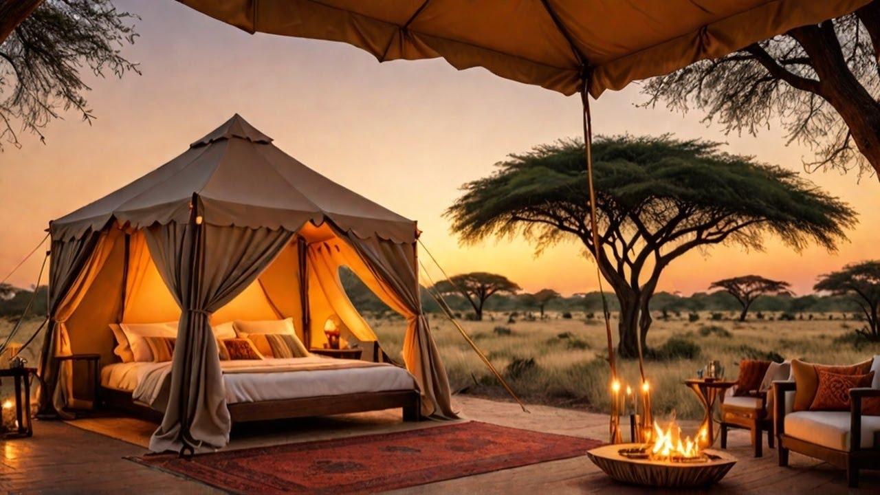 Дикая природа Момбо, Ботсвана | Внутри самого роскошного сафари-лагеря Африки