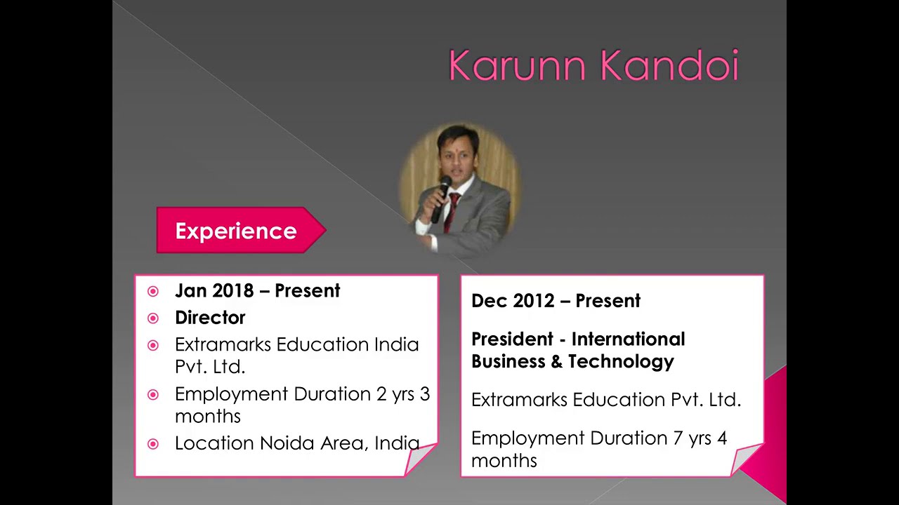Extramarks Education Director - Karunn Kandoi