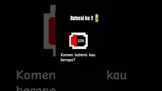 :) rusak hp ku gabisa ngecas baterai coookkk