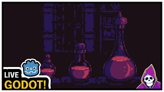 New Health Screen Bonus Stream - Live Godot Game Development