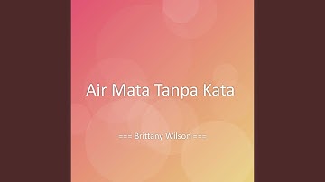 Air Mata Tanpa Kata