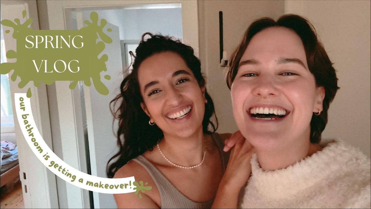 spring diaries 🌸 - indoor flea market, bathroom makeover & sunday brunch