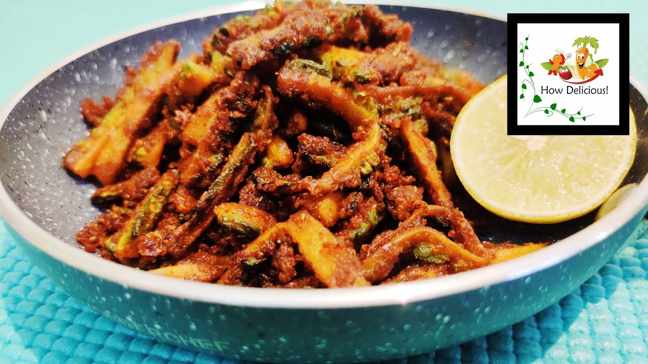 Kurkure Karela Bitter Gourd Fingers Karala Fry Karela Fry