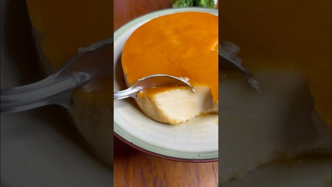 Melt in Mouth Caramel Pudding #shorts #recipe #food #cooking #pudding