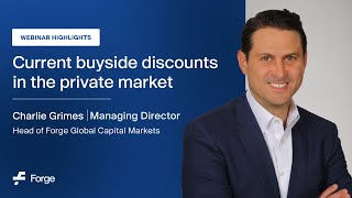 Webinar Replay: Buy-Side Discounts in the Private Market