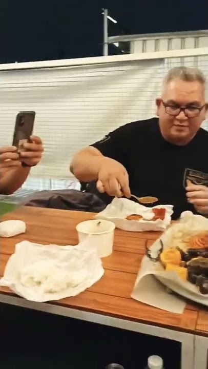 DAHSYAT! SEAFOOD SULTAN DI BABA TUMPAH SEAFOOD BERSAMA BUNG FERRY JM02 PENDIRI THE JAKMANIA #shorts