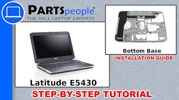 Dell Latitude E5430 (P27G-001) Bottom Base How-To Video Tutorial