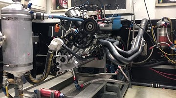SR-11x USAC Midget Engine Dyno pull to 9,000rpm