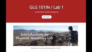 GLG101IN Lab Tutorial