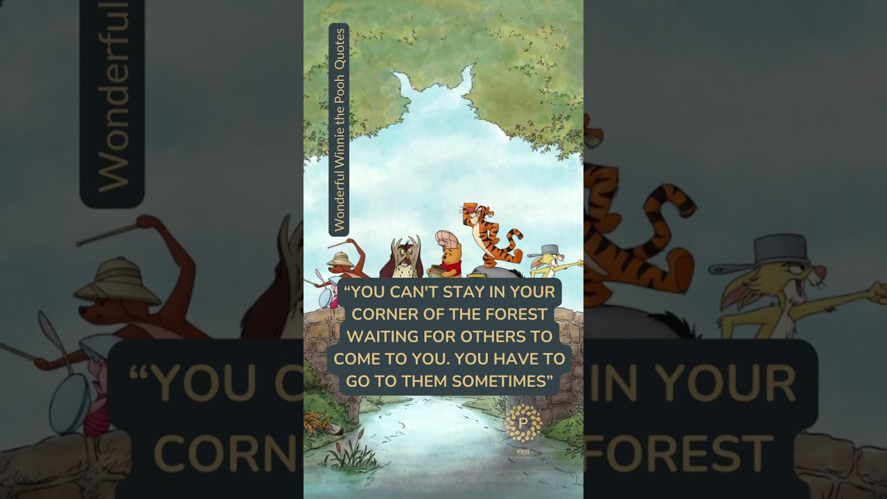 6 Wonderful Winnie the Pooh Quotes