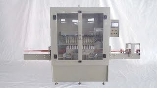 Angle neck bottles gravity filling machine 8heads anti corrosion liquid filler llenador por gravedad