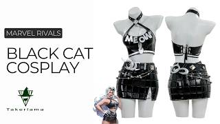 Unbox #Takerlama’s Screen-Accurate Black Cat Urban Predator Outfit | Marvel Rivals Cos Guide