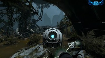 Portal 2 PC Walkthrough 1080p Chapter 1 The Courtesy Call & 2 The Cold Boot GTX460 1gb HD