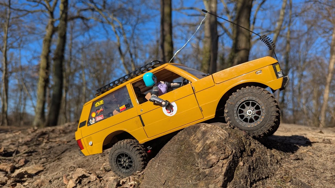 Rc MN168 Rangerover - Sunny spring trail 