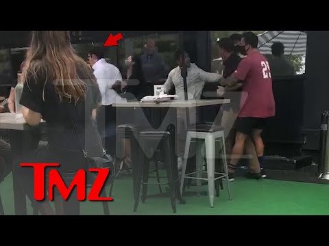 TikTok Star Bryce Hall Involved In Restaurant Brawl Caught On Video | TMZ