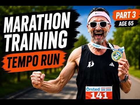 Marathon Training at age 65 - The Tempo Run - NOT EASY!