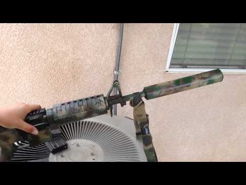 Wie man ein Airsoft Silencer / Suppressor