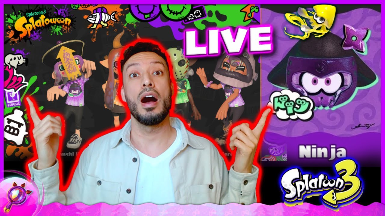 Splatoon 3 Splatoween Splatfest | TEAM NINJA - YouTube