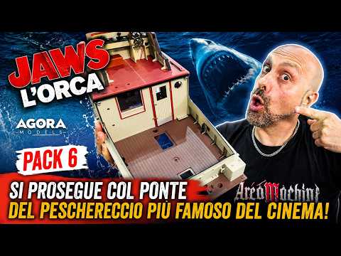 Dettagli da brividi: costruiamo l'Orca di Jaws | Pack 6