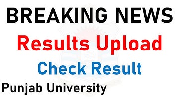 breaking news punjab university b.com/adc result problem solved pu results announced pu results pu