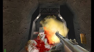 Return to Castle Wolfenstein Walkthrough: PPSH MOD - Rocket Base