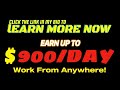 Work From Anywhere, Make $900 A Day with Your Own Online Business | HOW TO?