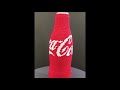 Coca Cola Bottle covered in Peyote Stitched Beadwork