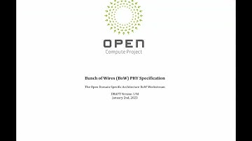 OCP Server - Open Chiplet Economy - Link Layer Workstream call (Jul 24, 2025)